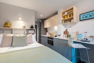 1 bed studio, Glebe Street, Highfields, Leicester, LE20LE - Image 7